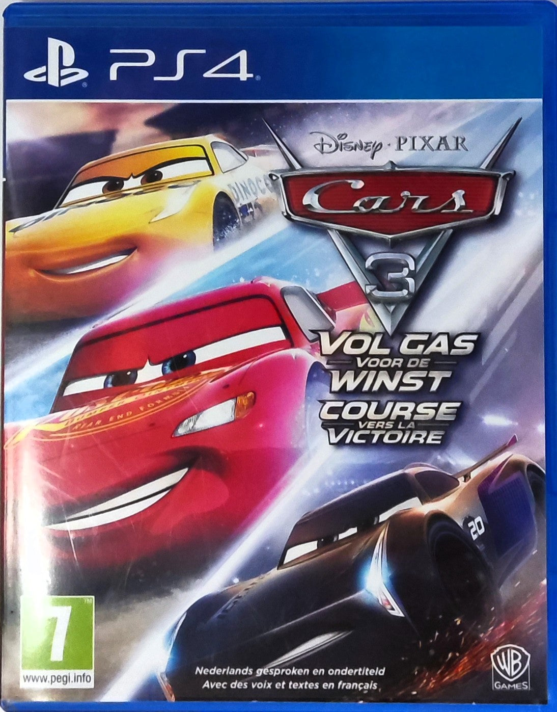 PS4 Cars 3 Vol Gas voor De Winst