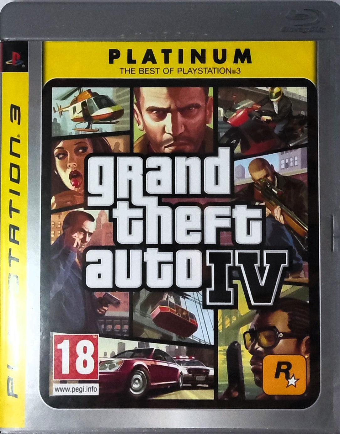 PS3 Grand Theft Auto IV GTA 4 (Platine)