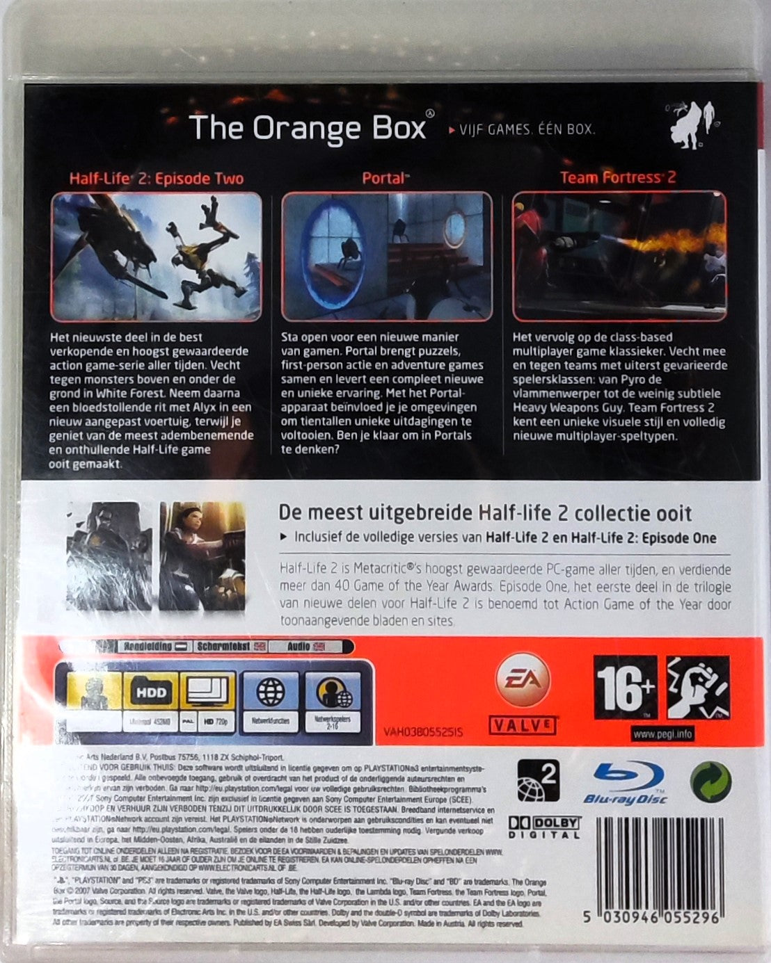 PS3 The Orange Box Half Life 2