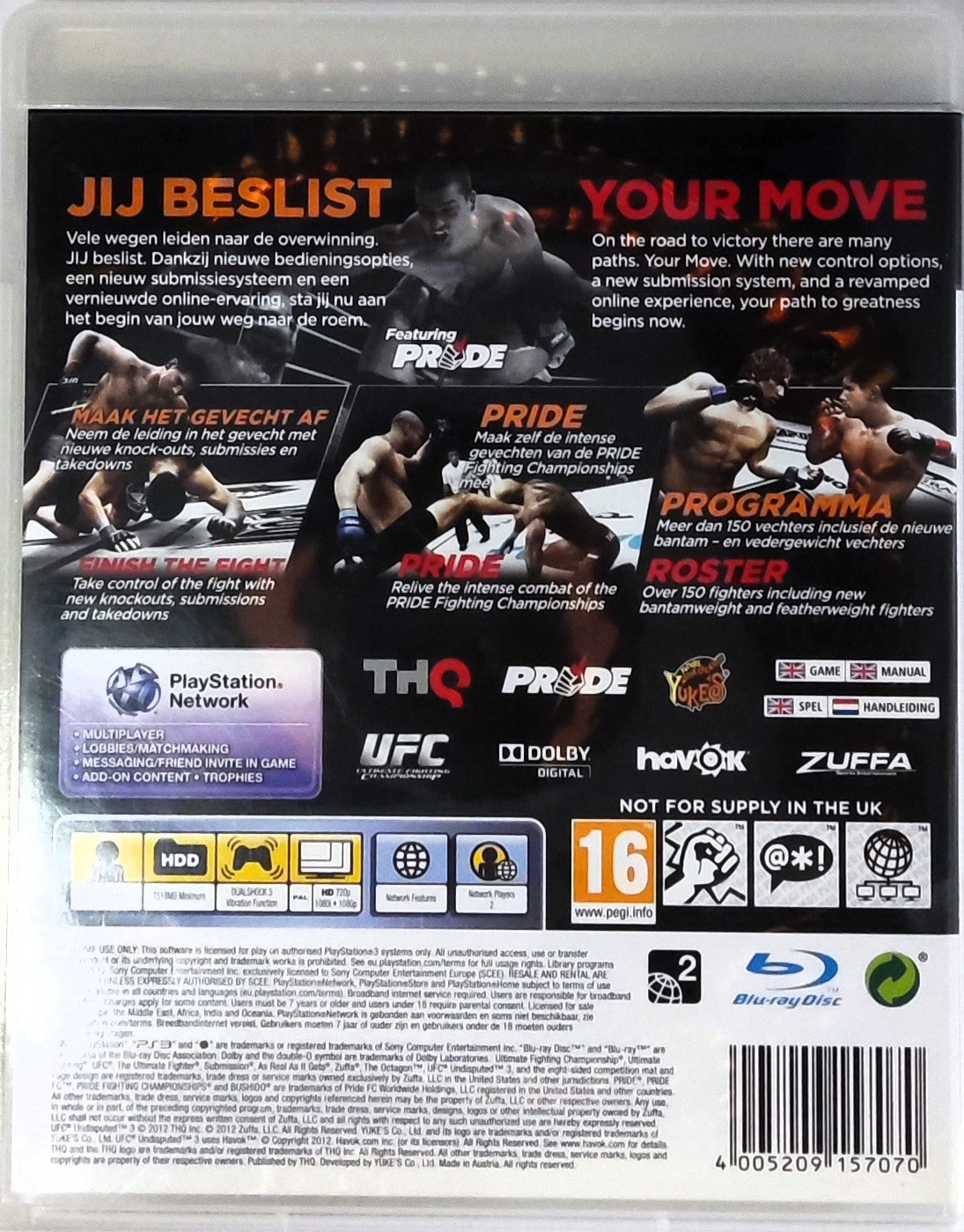 PS3 UFC Undisputed 3