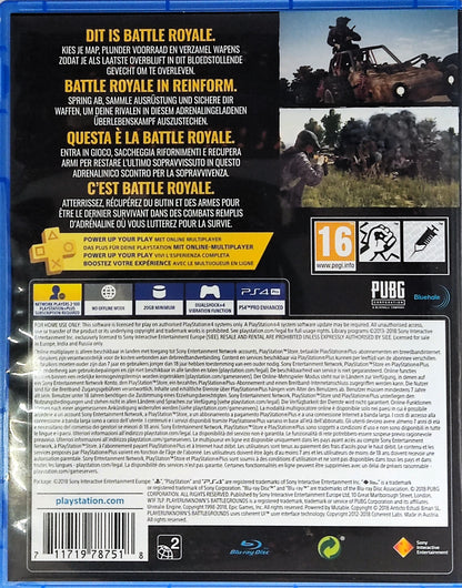 PS4 PlayerUnknown's Battlegrounds