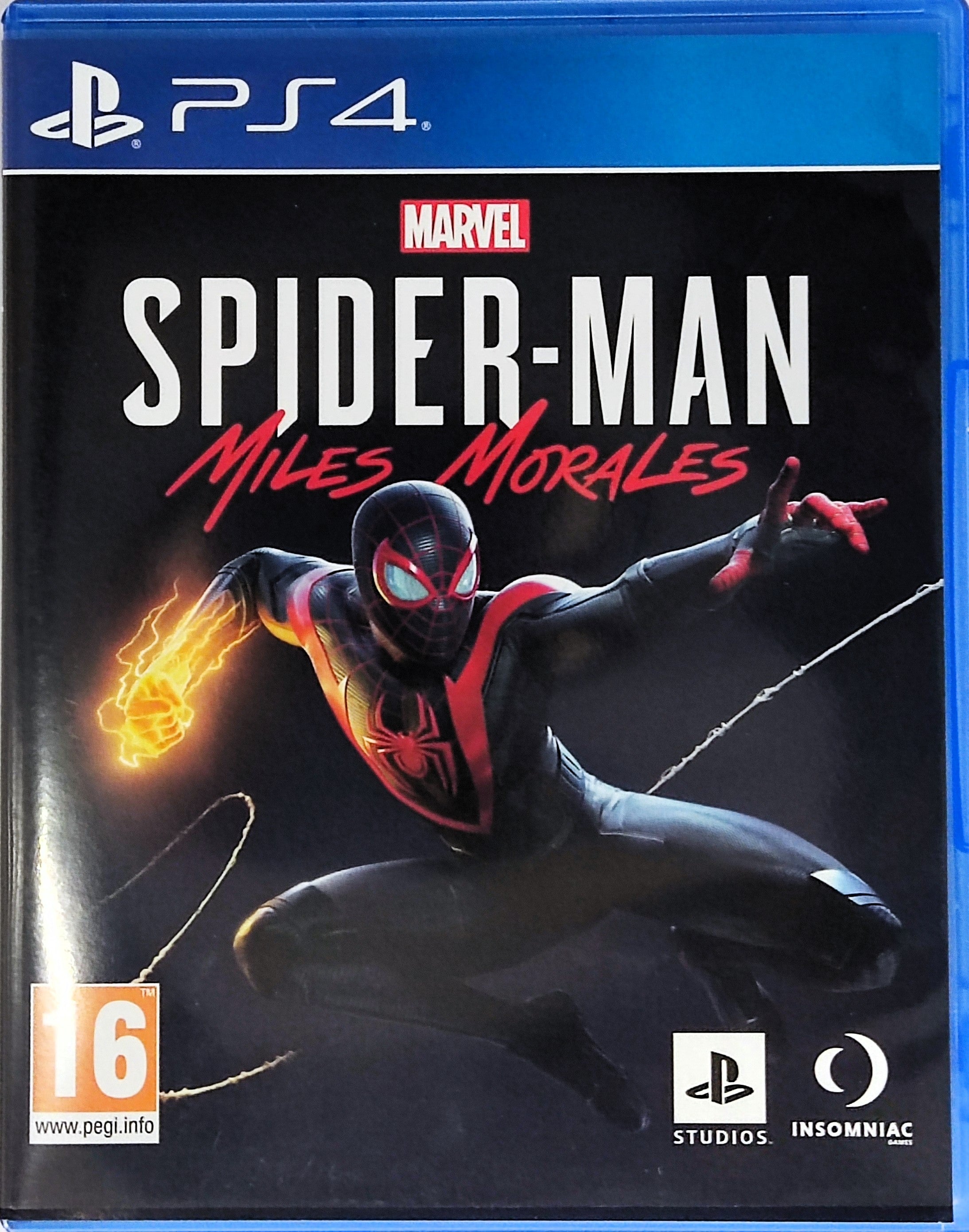 PS4 Spiderman Miles Morales