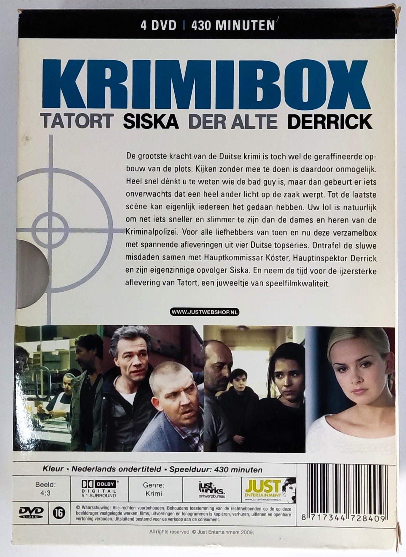 4 DVD Krimibox