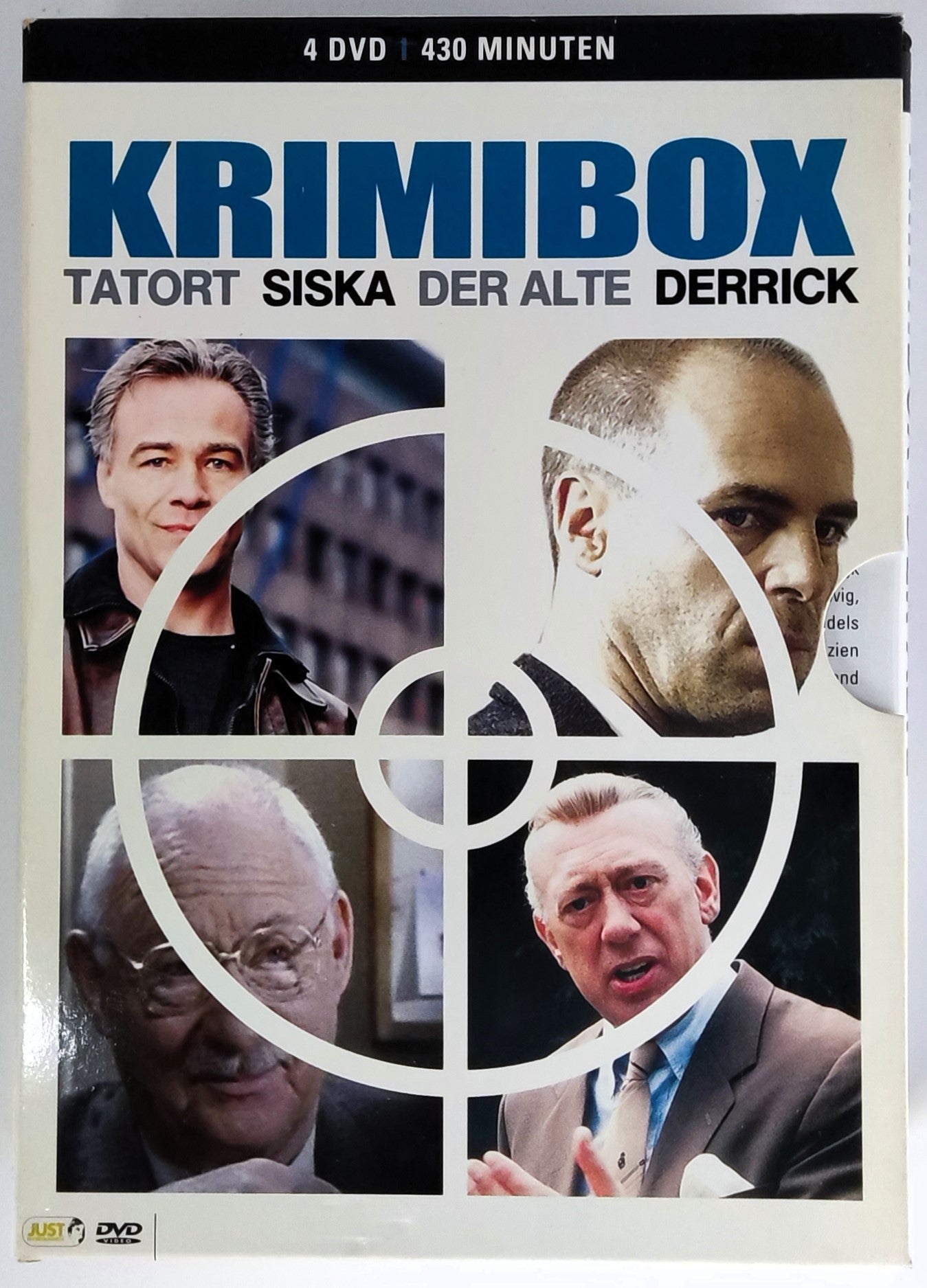 4 DVD Krimibox