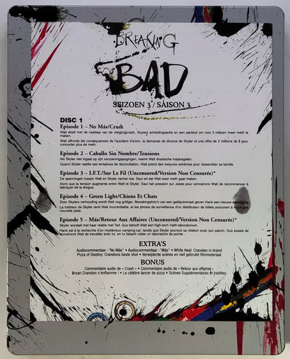 Breaking Bad Seizoen 3 Limited Edition (Steelbook)