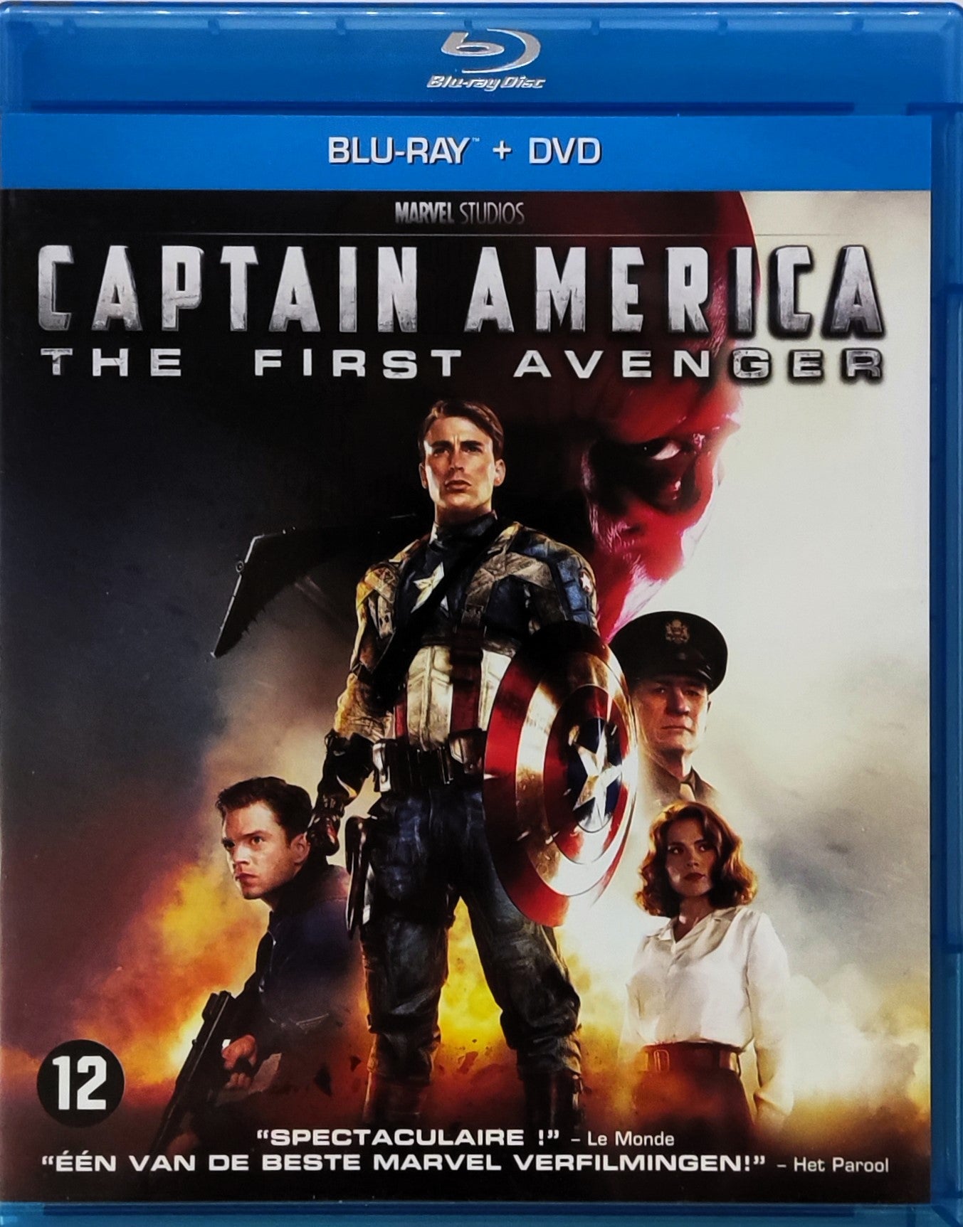 Captain America The First Avenger Blu Ray + DVD