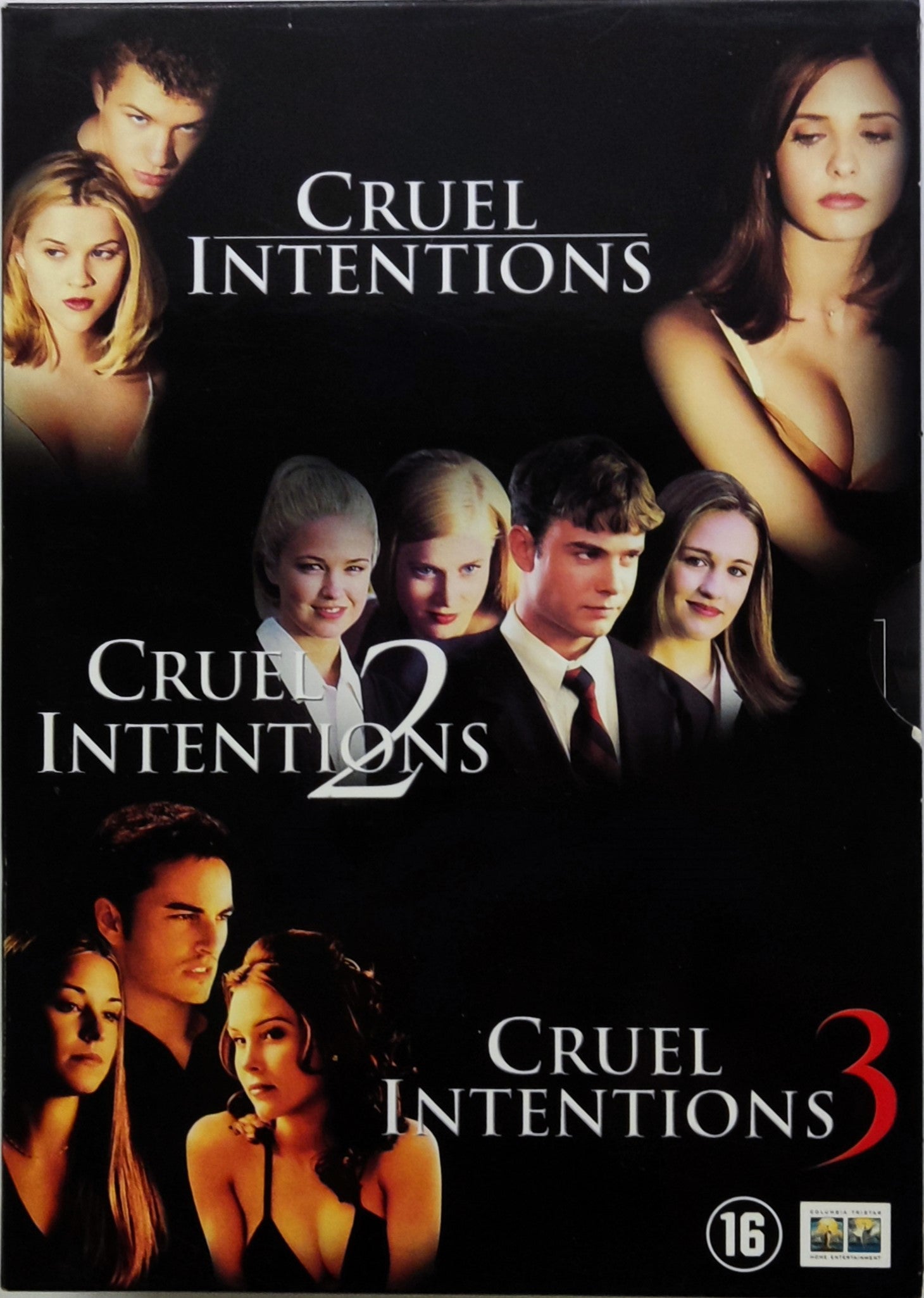 Cruel Intentions 3-DVD box