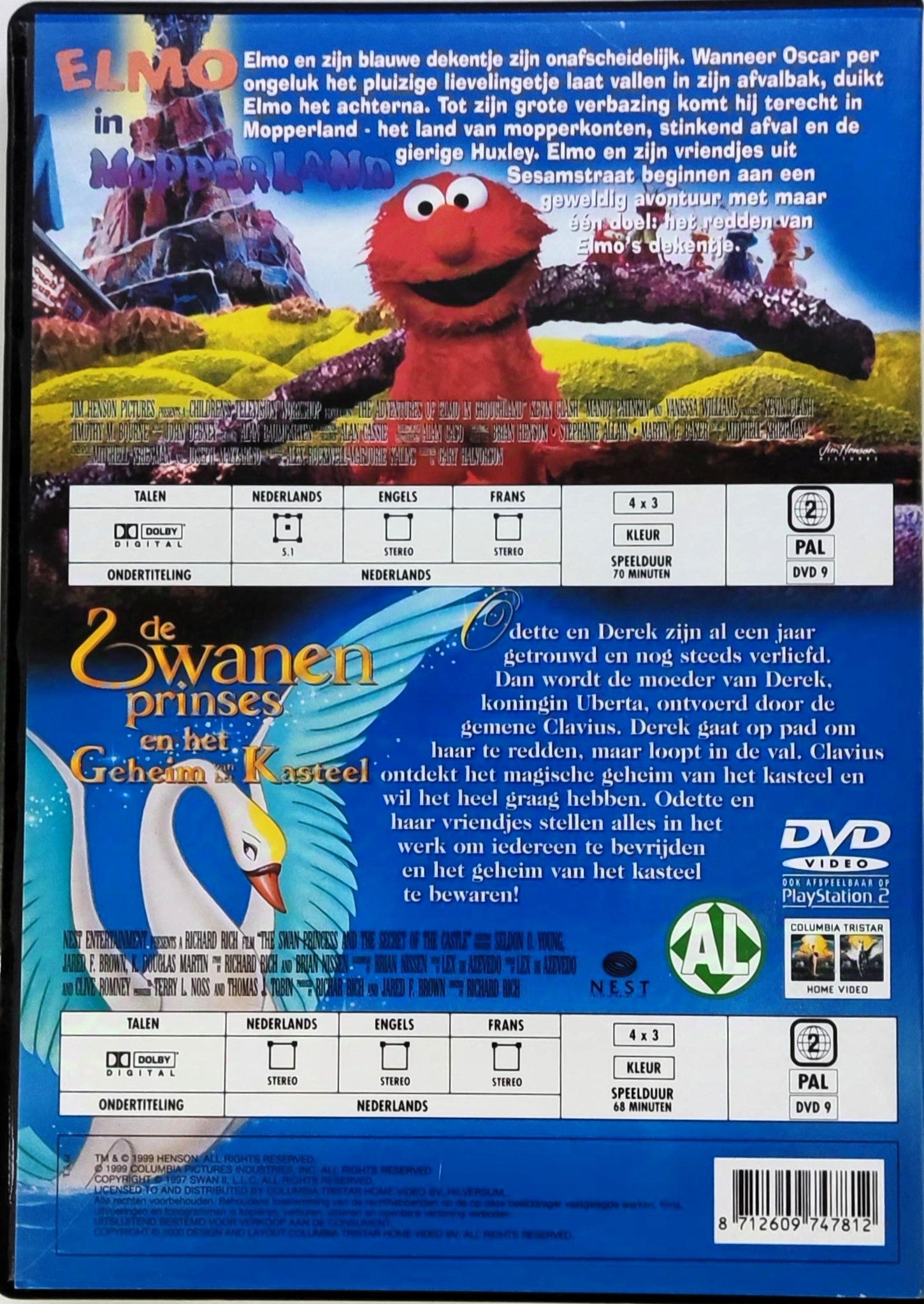 Elmo in Mopperland / De Zwanenprinses