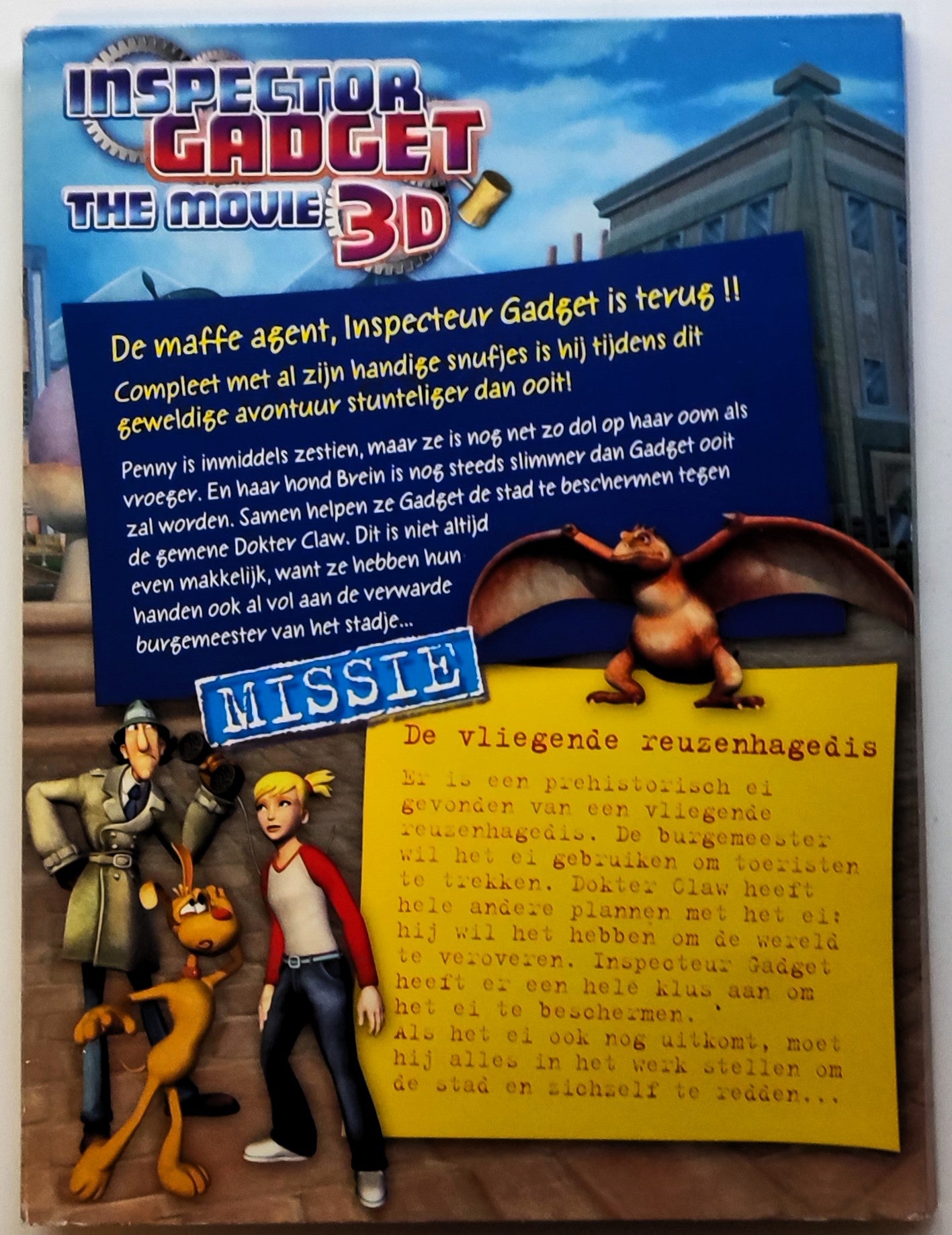 Inspector Gadget The Movie 3D  (Steelbook)