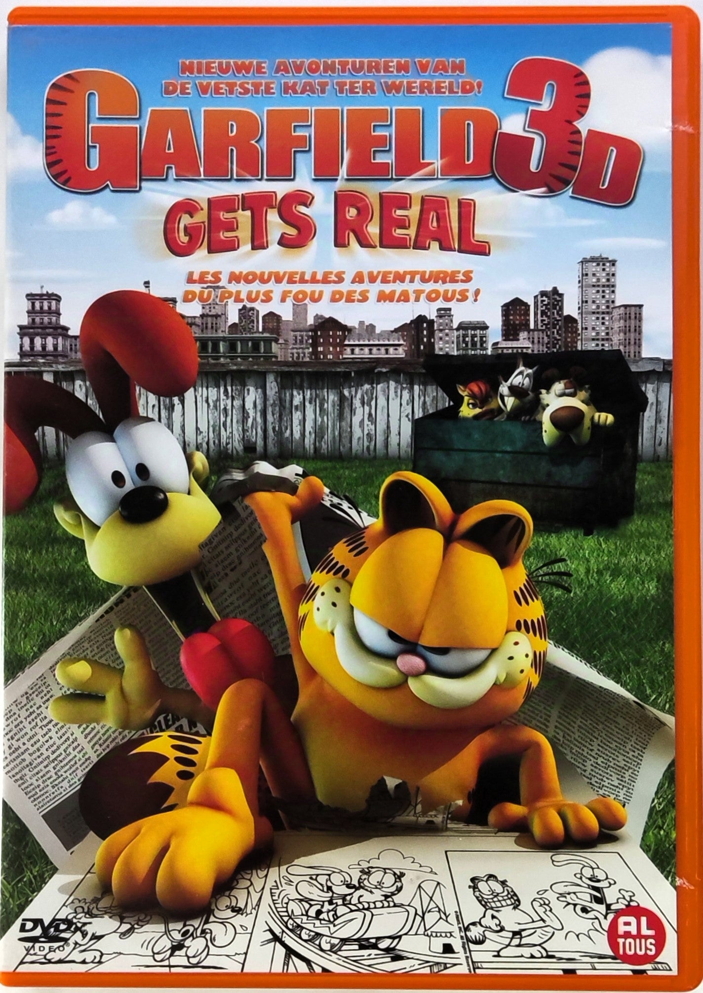 Garfield 3D Get's Real