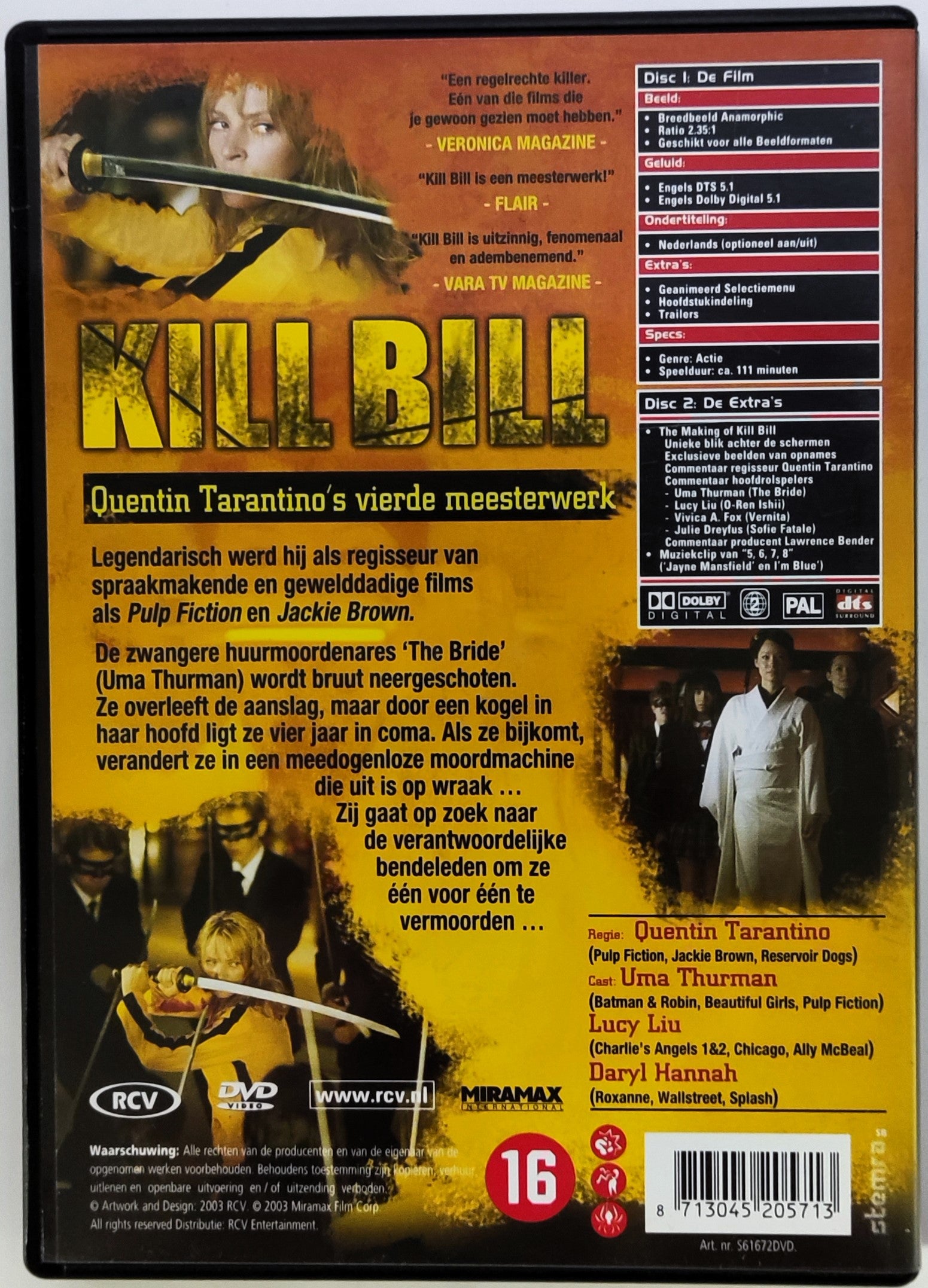 Kill Bill 2-Disc Edition