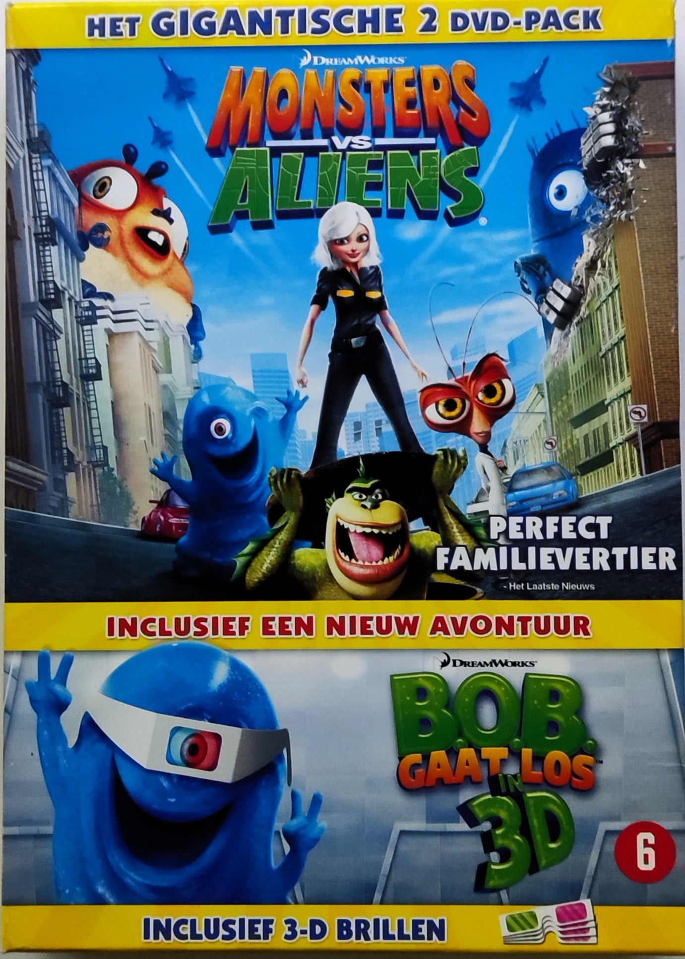 Monsters vs Aliens / Bob gaat Los 3D