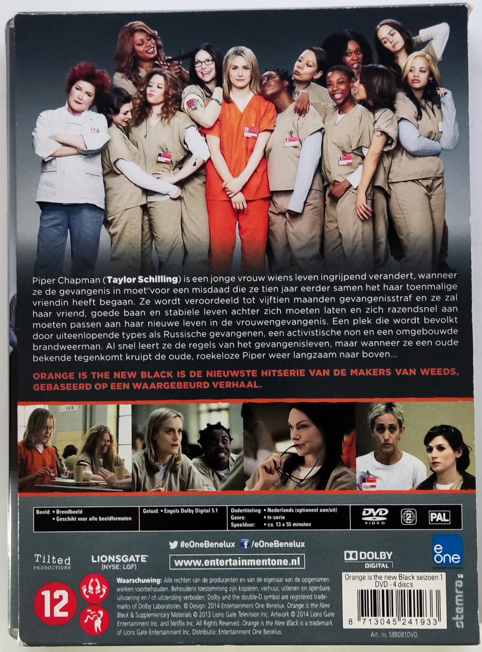 Orange is The New Black Complete 1ste Seizoen