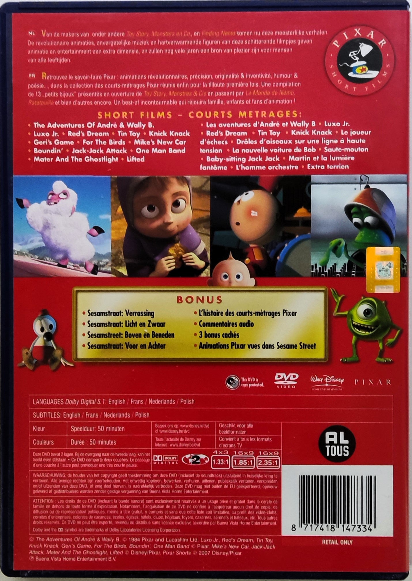 Pixar Short Films Collection