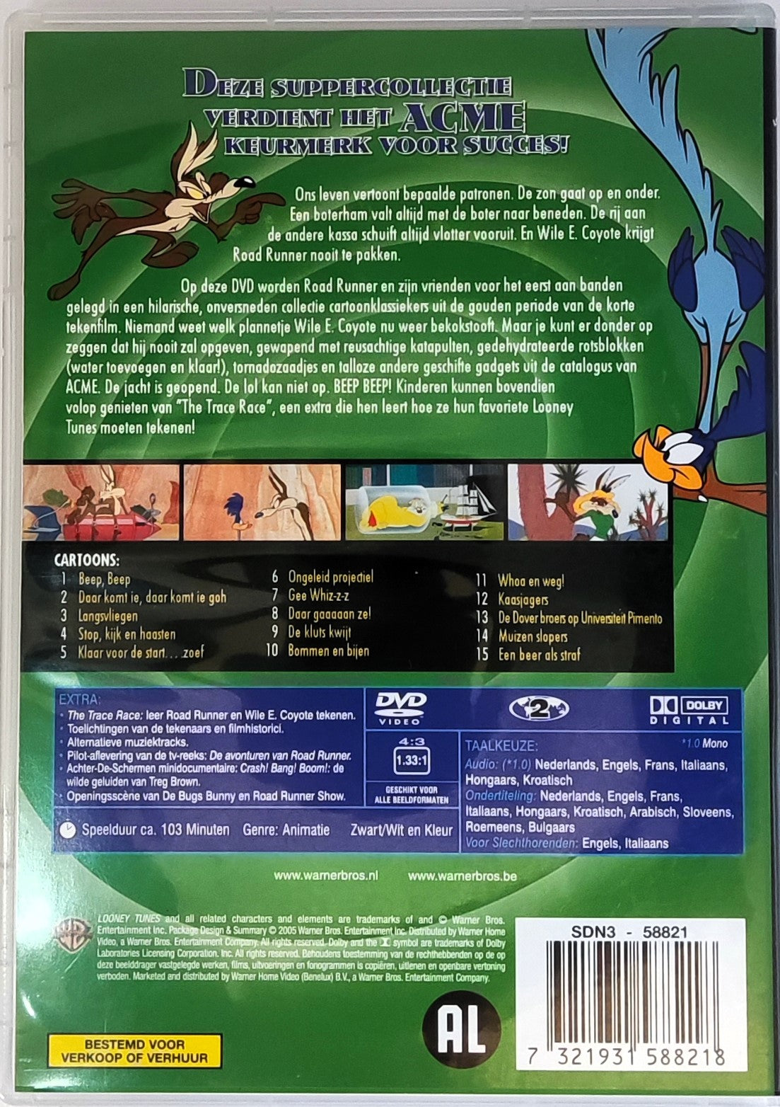 Looney Tunes De Road Runner Collectie Deel 1