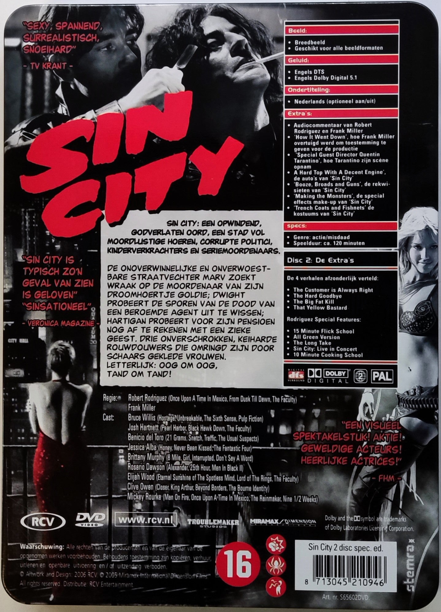 Sin City 2-Disc Special Edition (Steelbook)