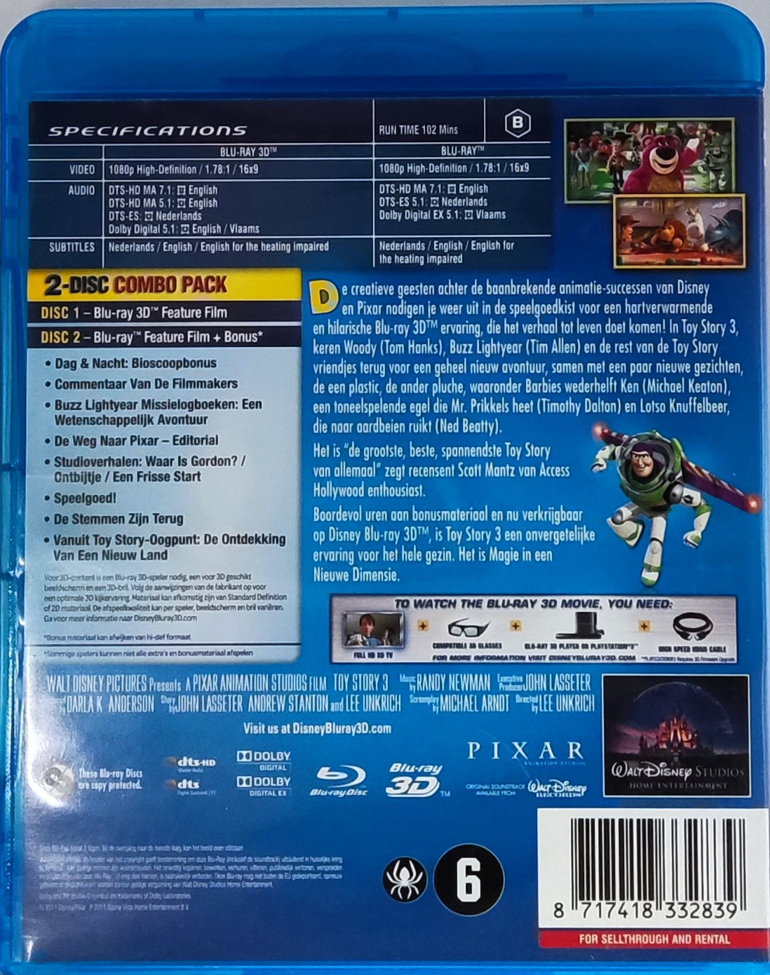 Toy Story 3 + 3D