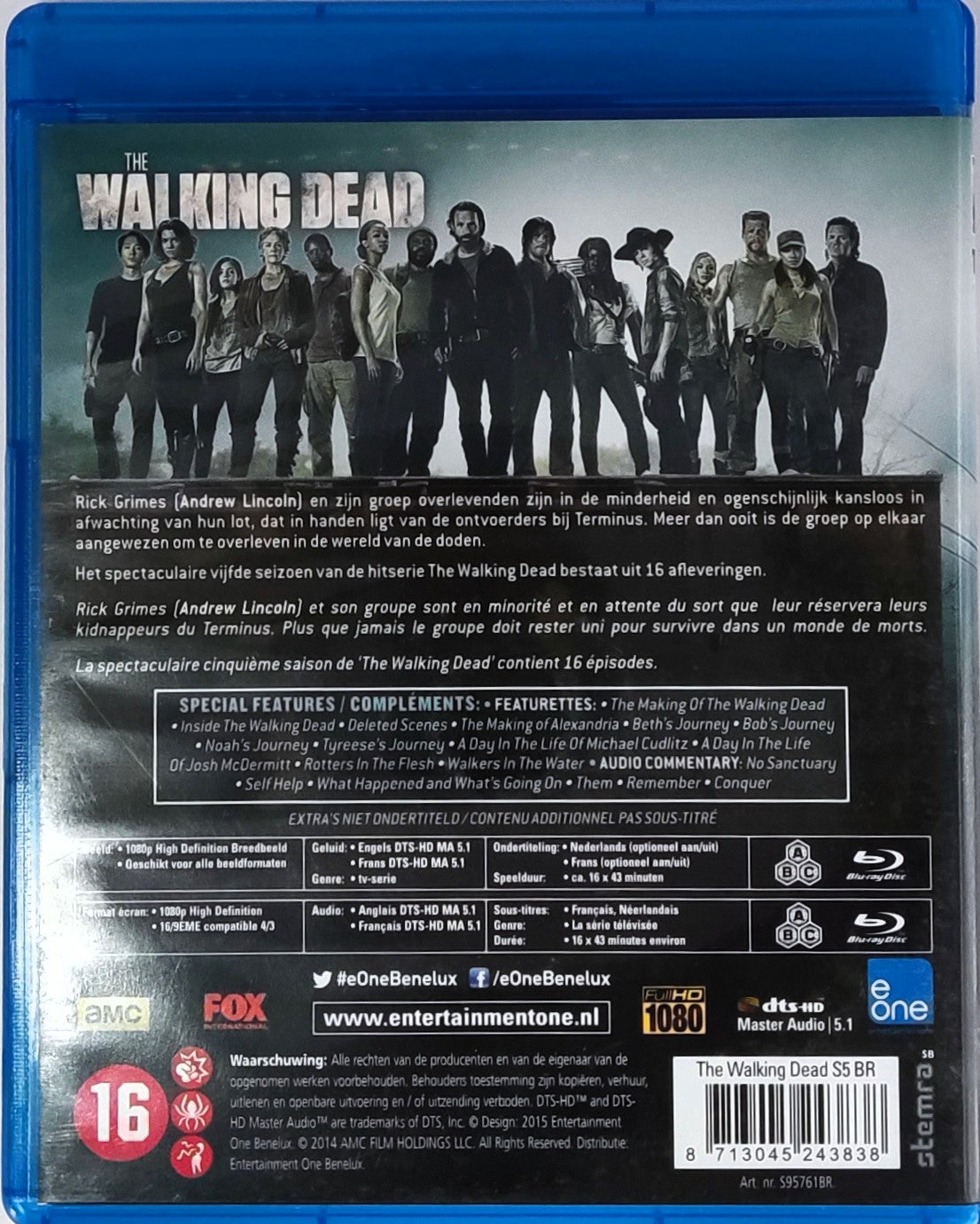 The Walking Dead  Het Complete 5de Seizoen